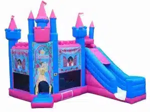 Princess Bounce House With Slide