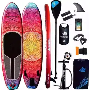10FT Inflatable Surfboard SUP Stand Up Paddleboard Complete Kit Accessories