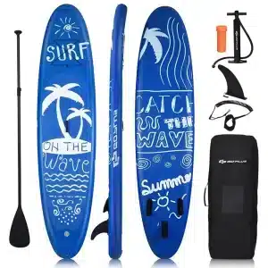 Stand Up Inflatable Paddle Board 10FT SUP Surfboard with complete kit 6'' 17