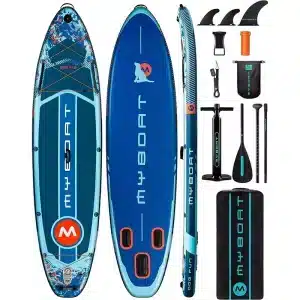 10FT Inflatable Stand Up Paddle SUP Board Surfing surf Board paddleboard E 209