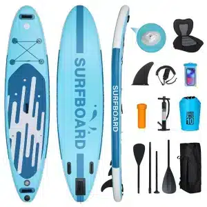 Stand Up Inflatable Paddle Board 10FT SUP Surfboard with complete kit 6'' 15