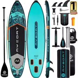 10FT Inflatable Stand Up Paddle SUP Board Surfing surf Board paddleboard E 206